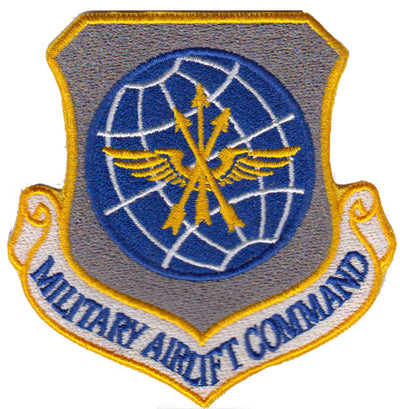 Military Airlift Command (MAC) Colored Replica Patch - 2 Pack